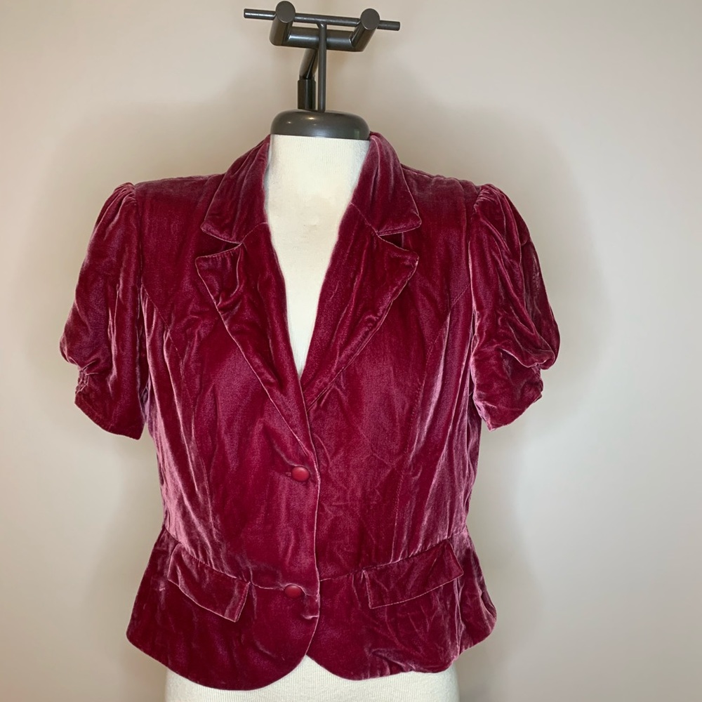 Twelfth street by Cynthia Vincent S velvet jacket